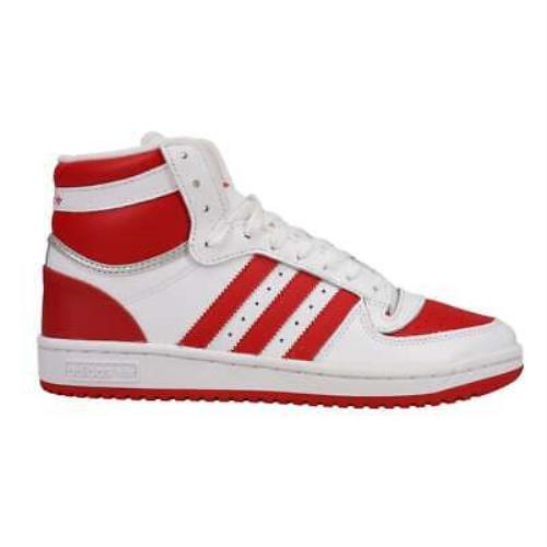 Adidas FV4925 Ten Rb High Mens Sneakers Shoes Casual - Red White - Red,White