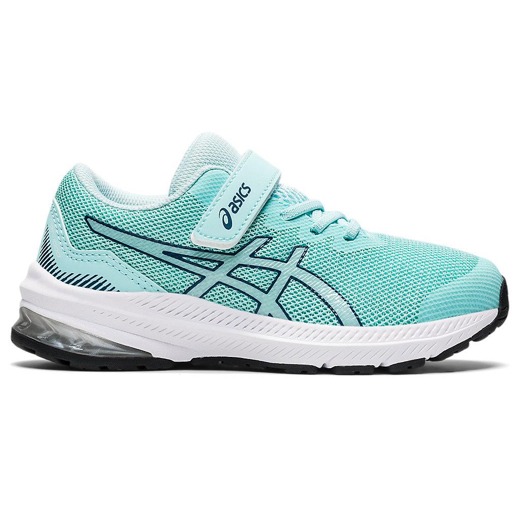 Asics Kid`s GT-1000 11 PS Running Shoes 1014A238 CLEAR BLUE/MAKO BLUE