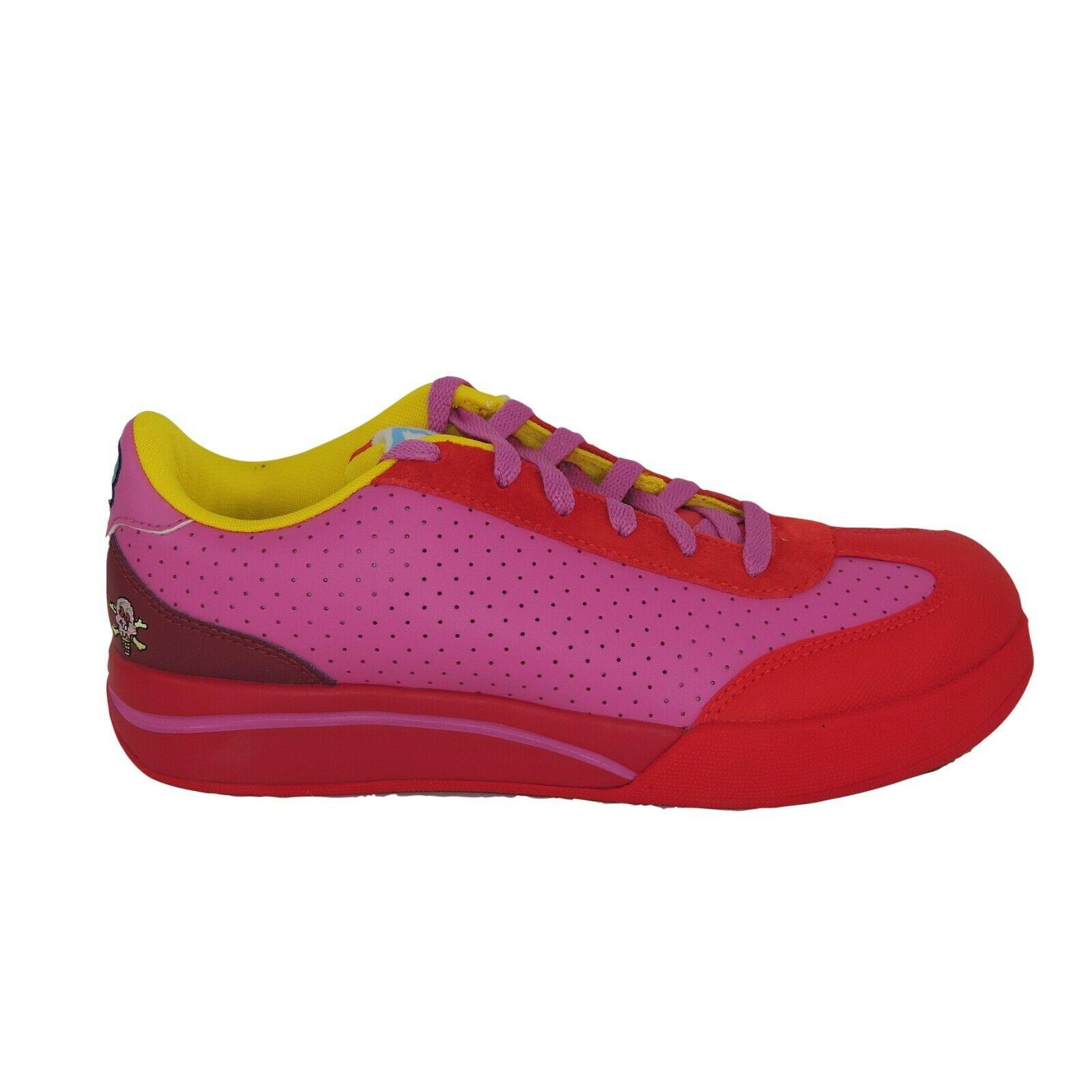 Reebok Ice Cream 75-161570 Boys Shoes Pink Vintage Leather Sneakers Sport SZ 6