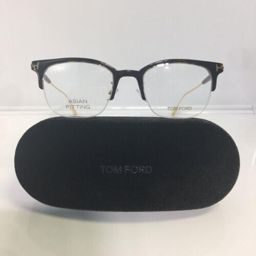 Tom Ford TF5645-D 052 Havana Semi-rimless Plastic Unisex Eyeglasses 52mm
