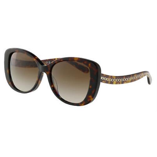 Coach 0HC8322 51203B Full Rim Dark Tortoise Square Sunglasses