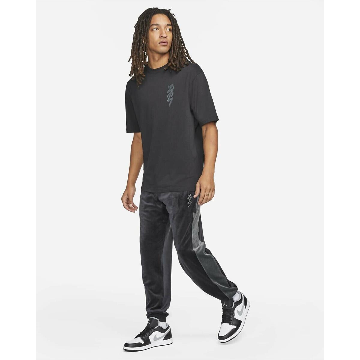 Nike Jordan Zion Tracksuit Jogger Pants Size Xxl Black Comfort DJ5879
