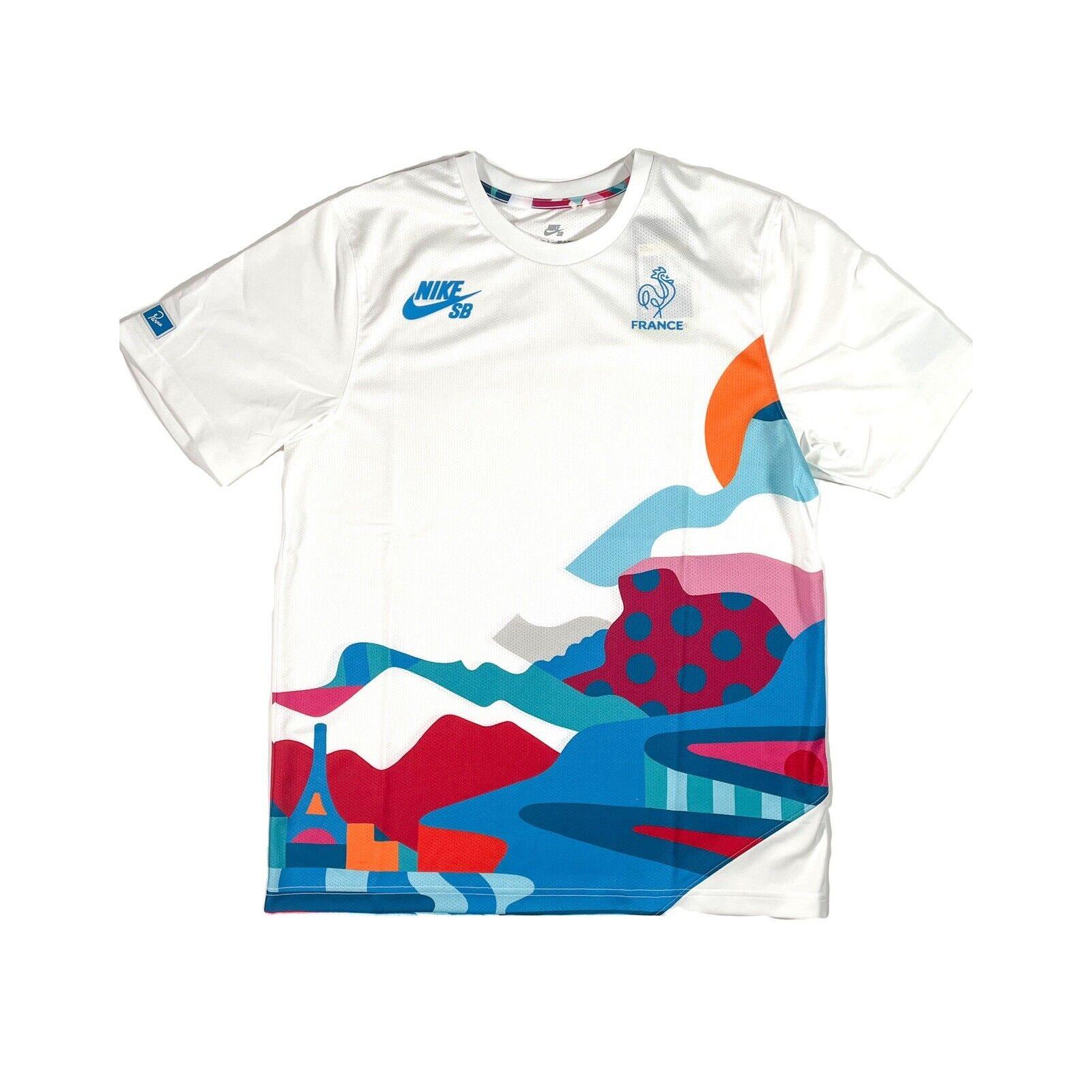 Nike SB x Parra France Crew Olympic Skate Jersey Mens Large CT6146-100