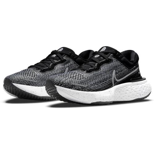 Nike Zoomx Invincible Run FK Mens Size 6 Sneaker Shoes CT2228 103 Oreo Black - Black