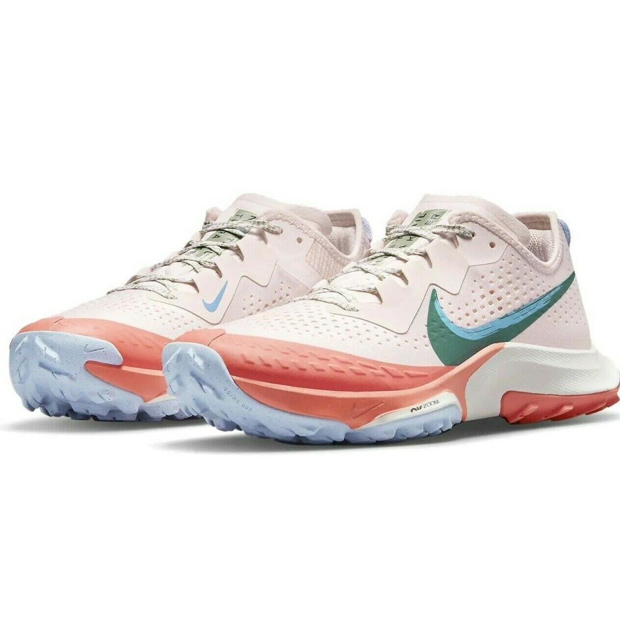Nike Air Zoom Terra Kiger 7 Womens Size 9.5 Shoes CW6066 600 Light Pink - Multicolor
