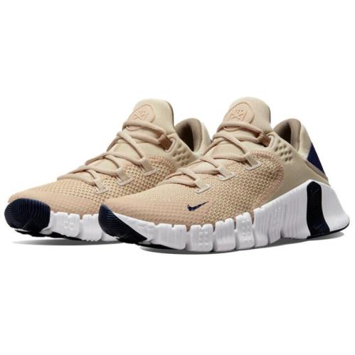 Nike Free Metcon 4 Mens Size 11 Sneaker Shoes CT3886 234 Rattan Sandalwood - Multicolor
