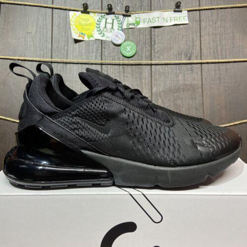 nike air 270 black size 7