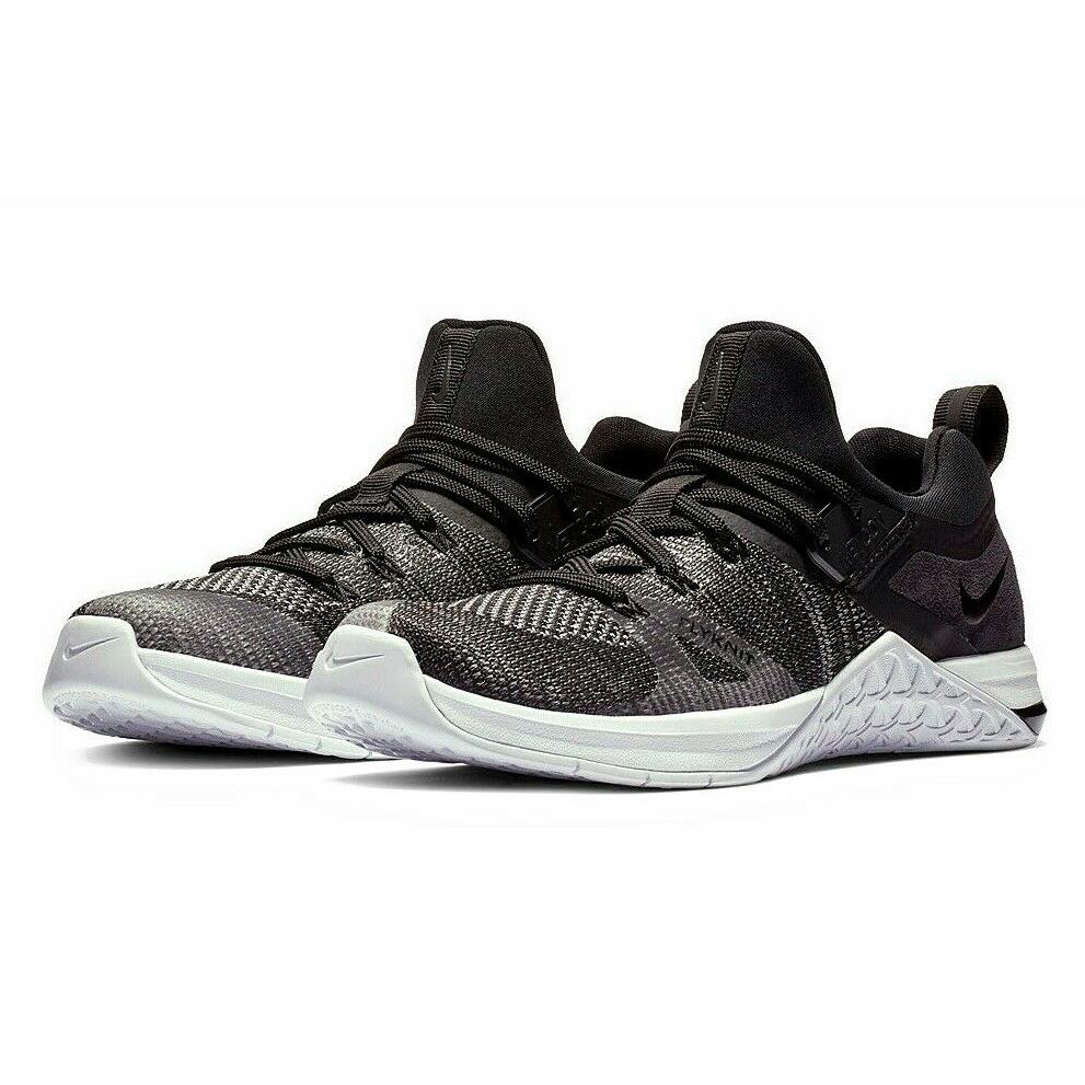 Nike Metcon Flyknit 3 Womens Size 13 Sneaker Shoes AR5623 001 Black Multicol - Black