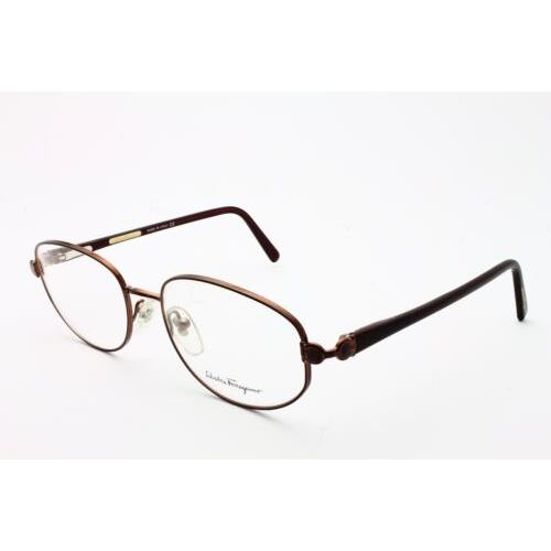 Vintage Salvatore Ferragamo 1546 600 Eyeglass Frame Size: 55-18-135