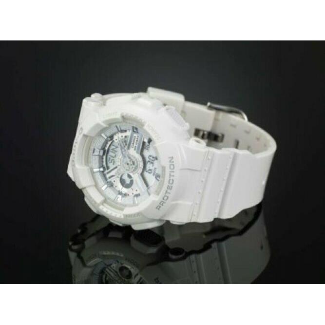 BA-110-7A3 White Baby-g Casio Ladies Watches Digital Resin Band