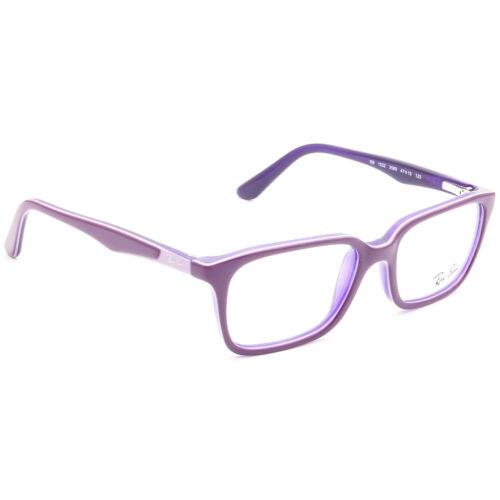 Ray-ban Kids` Eyeglasses RB 1532 3589 Purple Rectangular Frame 47 15 125