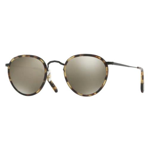 Oliver Peoples Ov1104s Mp 2 Sun Hickory Tortoise Grey Mirrored Sunglasses Oliver Peoples Sunglasses Fash Brands