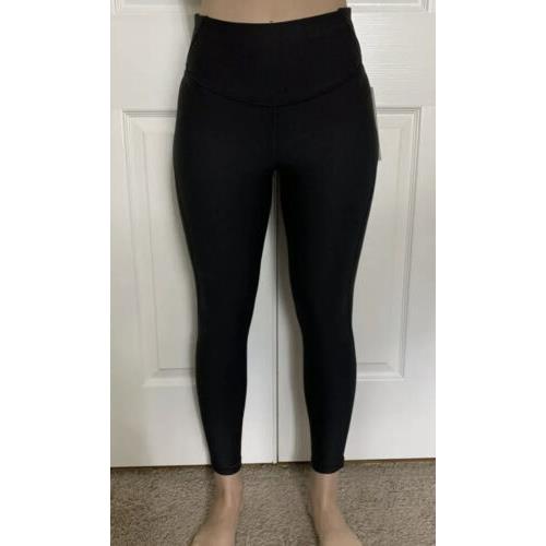 Lululemon Size 2 Base Pace HR Tight 25 Black Blk Nulux Pant High Rise Smooth