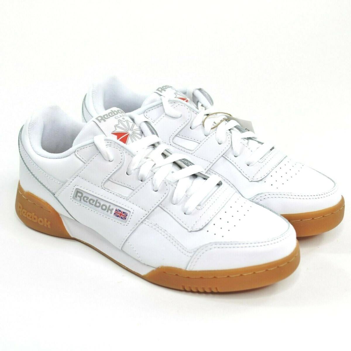 Reebok Mens Workout Plus Cross Trainer Shoes w/ Tags White Various Sizes