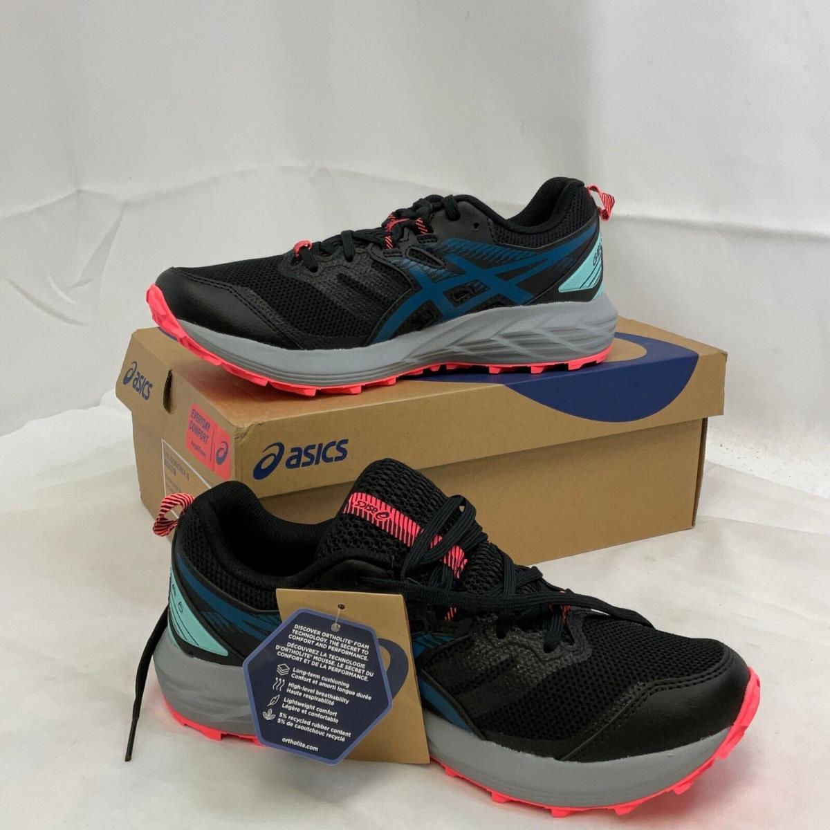 Asics Gel-sonoma 6 1012A922 Womens Multicolor Lace Up Sneaker Shoes Size 8.5
