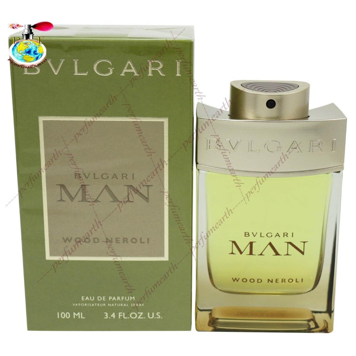 Bvlgari Man Wood Neroli 3.4 /3.3OZ Edp Spray For Men IN A Box BY Bvlgari