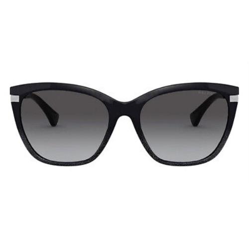 Ralph Lauren RA5267 Sunglasses Gradient Black Glitter 56mm ...