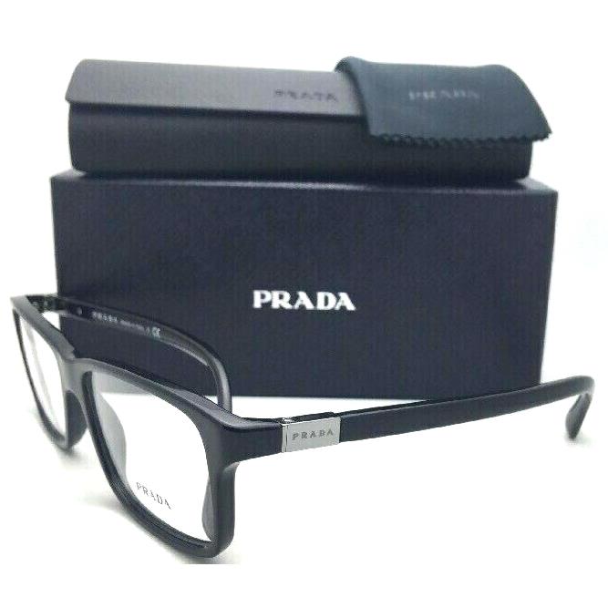 Prada Spr 06V 1AB-1A1 Pilot Polish Black/grey Lens Authentc Sunglasses  54-18 - Prada sunglasses - 8056597886066 | Fash Brands