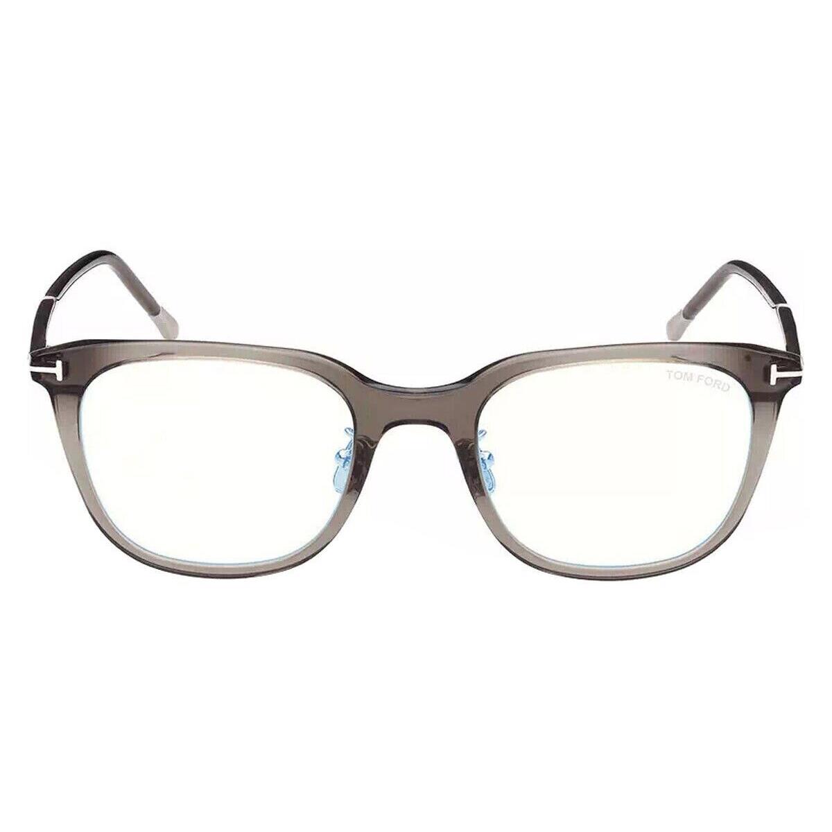 Tom Ford TF 5752-B 020 Clear Grey-silver Frame RX Eyeglasses 53-16 - Tom  Ford eyeglasses - 048642334763 | Fash Brands