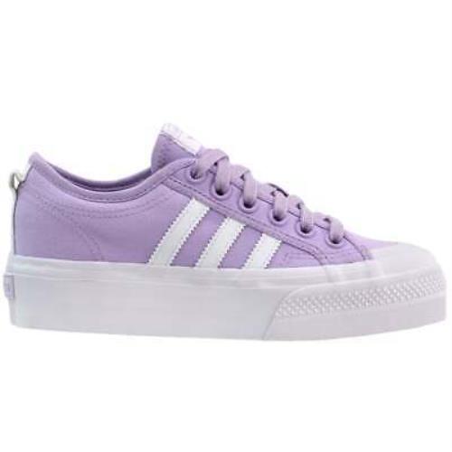 adidas nizza platform purple