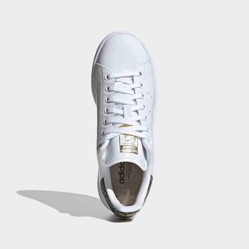 Adidas shoes Originals Stan Smith - White / Black-Gold Metallic 2