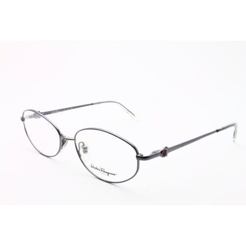 Salvatore Ferragamo 1601-T Titanium 690 Eyeglasses Size: 55-17-135