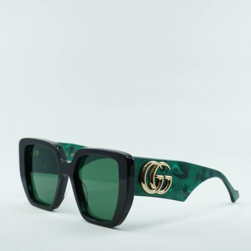 Gucci GG0956S 001 Black/green 54-19-145 Sunglasses