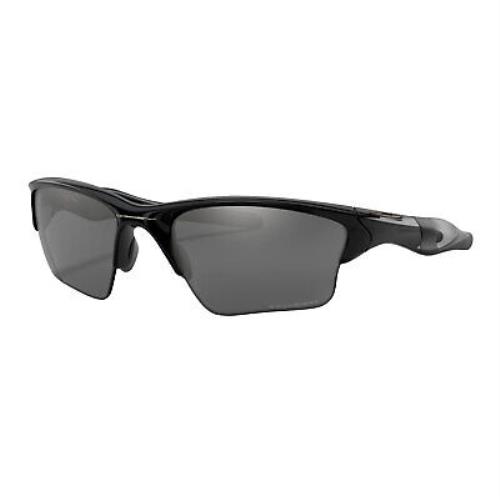 Oakley Half Jacket 2.0 XL Polished Black Black Iridium Polarized Sunglasses - Black