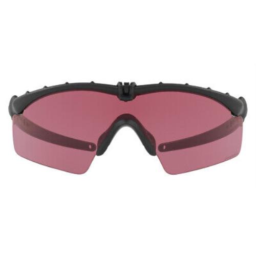 Oakley Si Ballistic M Frame 3.0 OO9146 Sunglasses Rectangle 32mm - Frame: Matte Black / TR22, Lens: