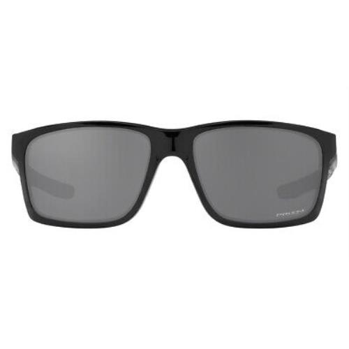 Oakley Mainlink OO9264 Sunglasses Rectangle 61mm - Frame: Polished Black / Prizm Black, Lens: Prizm Black