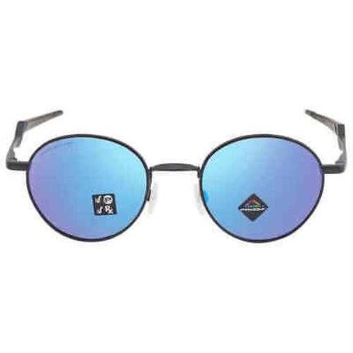 Oakley Terrigal Prizm Sapphire Polarized Round Unisex Sunglasses OO4146 414605 - Frame: , Lens: Blue