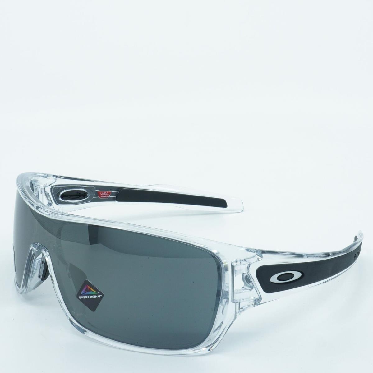 OO9307-16 Mens Oakley Turbine Rotor Polarized Sunglasses - Clear/prizm Black - Frame: Clear, Lens: Black