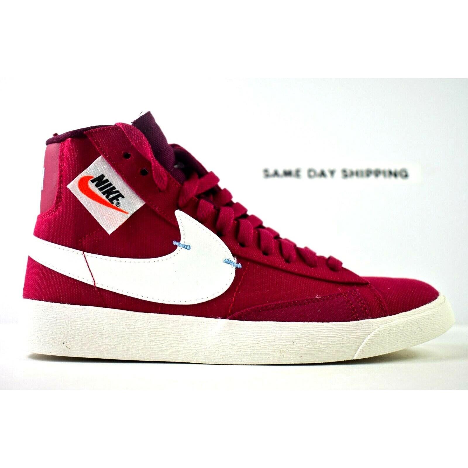 nike blazer mid rebel red