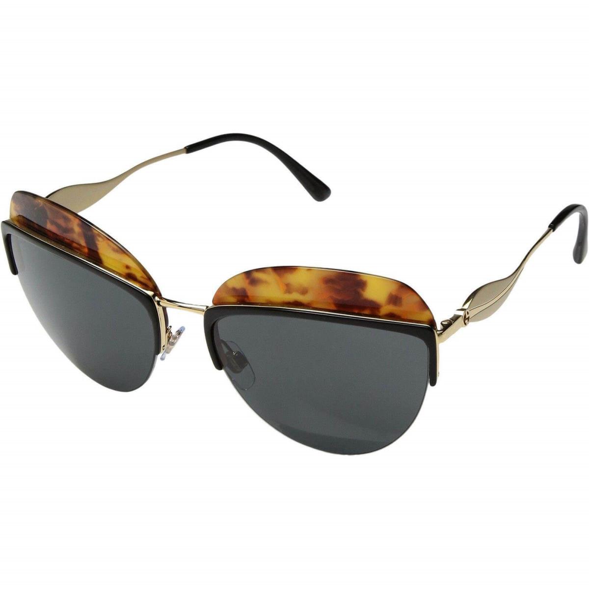 Giorgio Armani Men`s 0AR6061 3021/87 Top Black/yellow Havana/grey Sunglasses