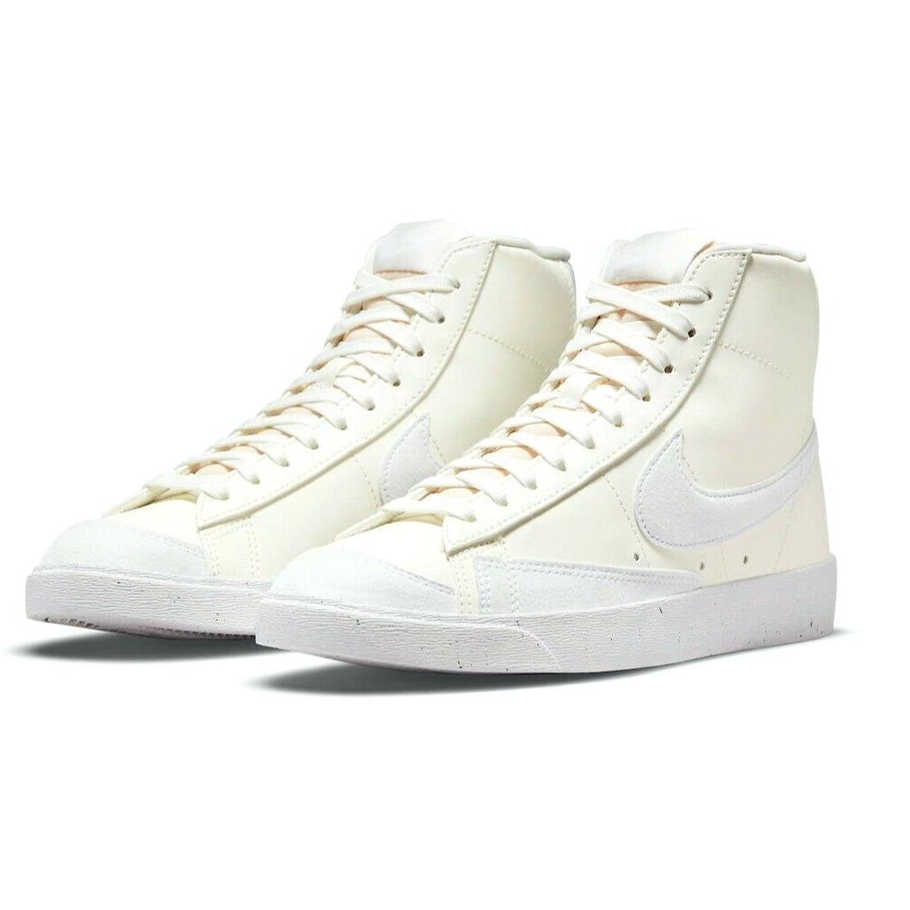 Nike Blazer Mid 77 Next Nature Womens Size 7.5 Sneaker Shoes DO1344-100 White