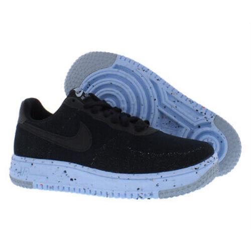 Nike Af1 Crater Flyknit Unisex Shoes Size 6.5 Color: Black/black/chambray Blue