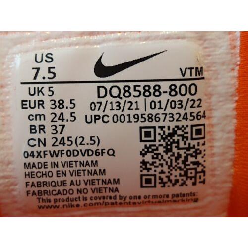 Nike shoes Air Vapormax Plus - Guava Ice / Rush Orange - Black 10