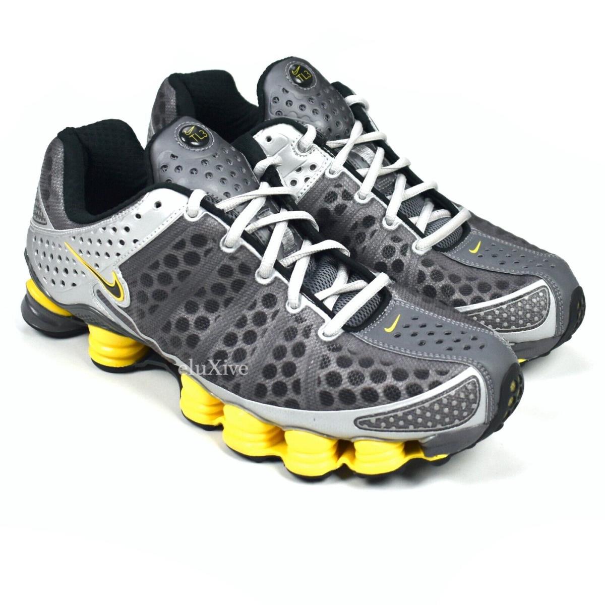 Heading about Orthodox Nike Shox TL3 OG Graphite Yellow Black Mens 10.5 US DS 2005 | 883212771360  - Nike shoes - Gray | SporTipTop