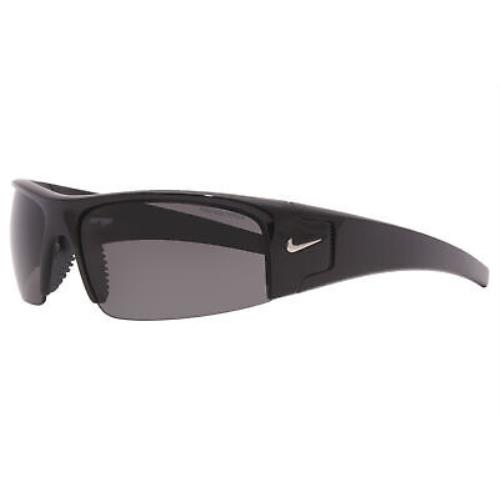 Nike Diverge EV0325 002 Sunglasses Men`s Black/grey Lenses Rectangular 64mm