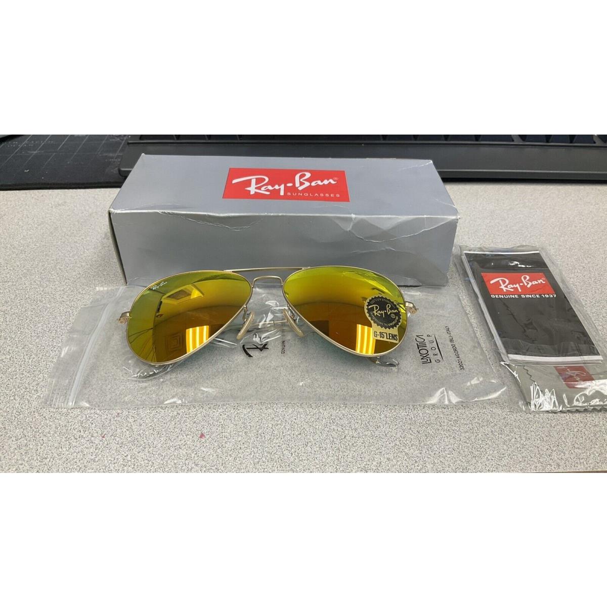 lens Vigilance Properly Ray-ban Sunglasses G-15 32021 Agordo BL Italy Unisex Mirr | 051154235282 -  Ray-Ban sunglasses - Silver Frame | Fash Direct