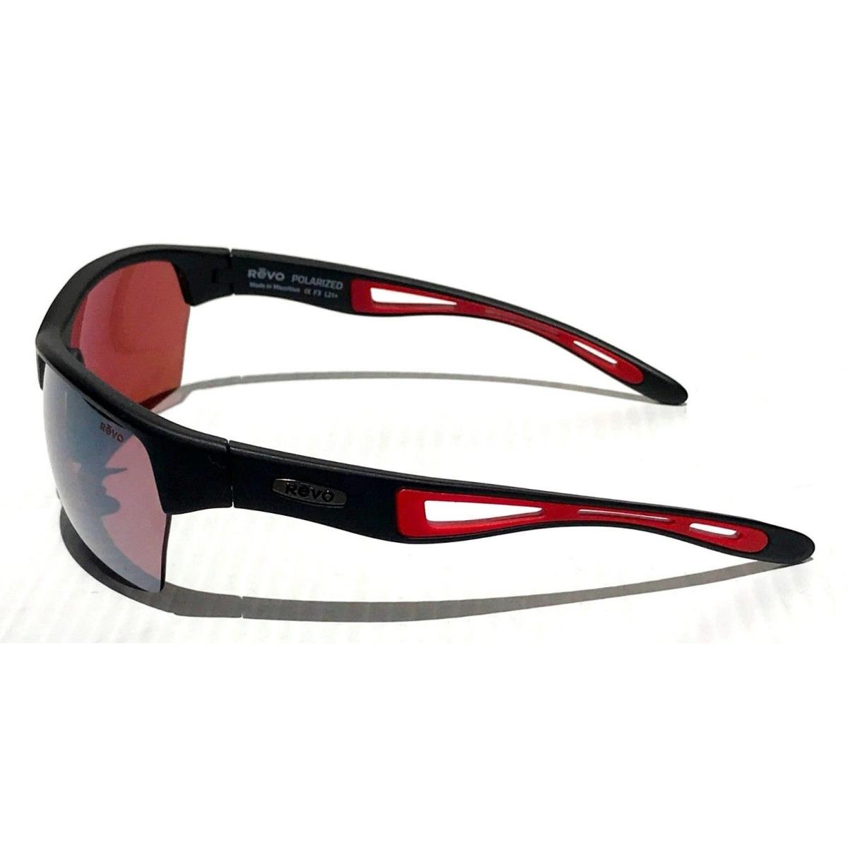 Revo sunglasses JETT - Black Frame, Red Lens