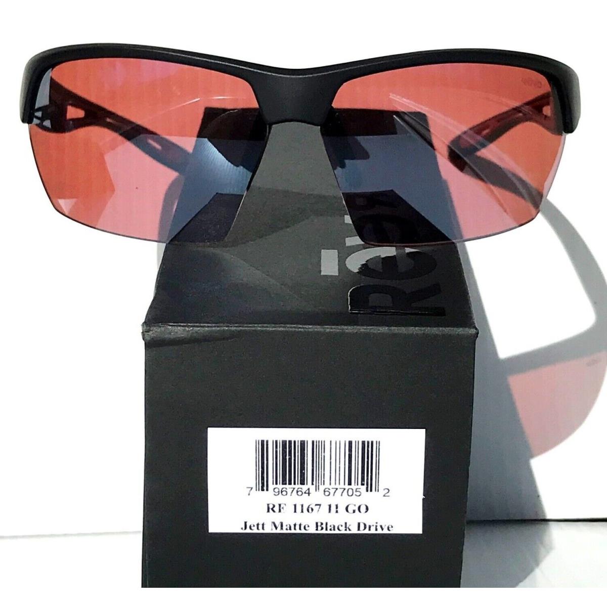 Revo sunglasses JETT - Black Frame, Red Lens