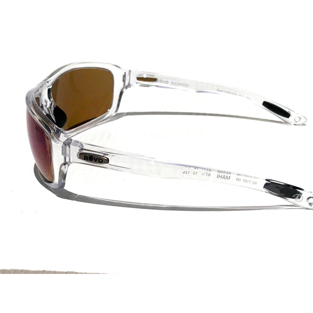 Revo sunglasses Mahi - Clear Frame, Green Lens