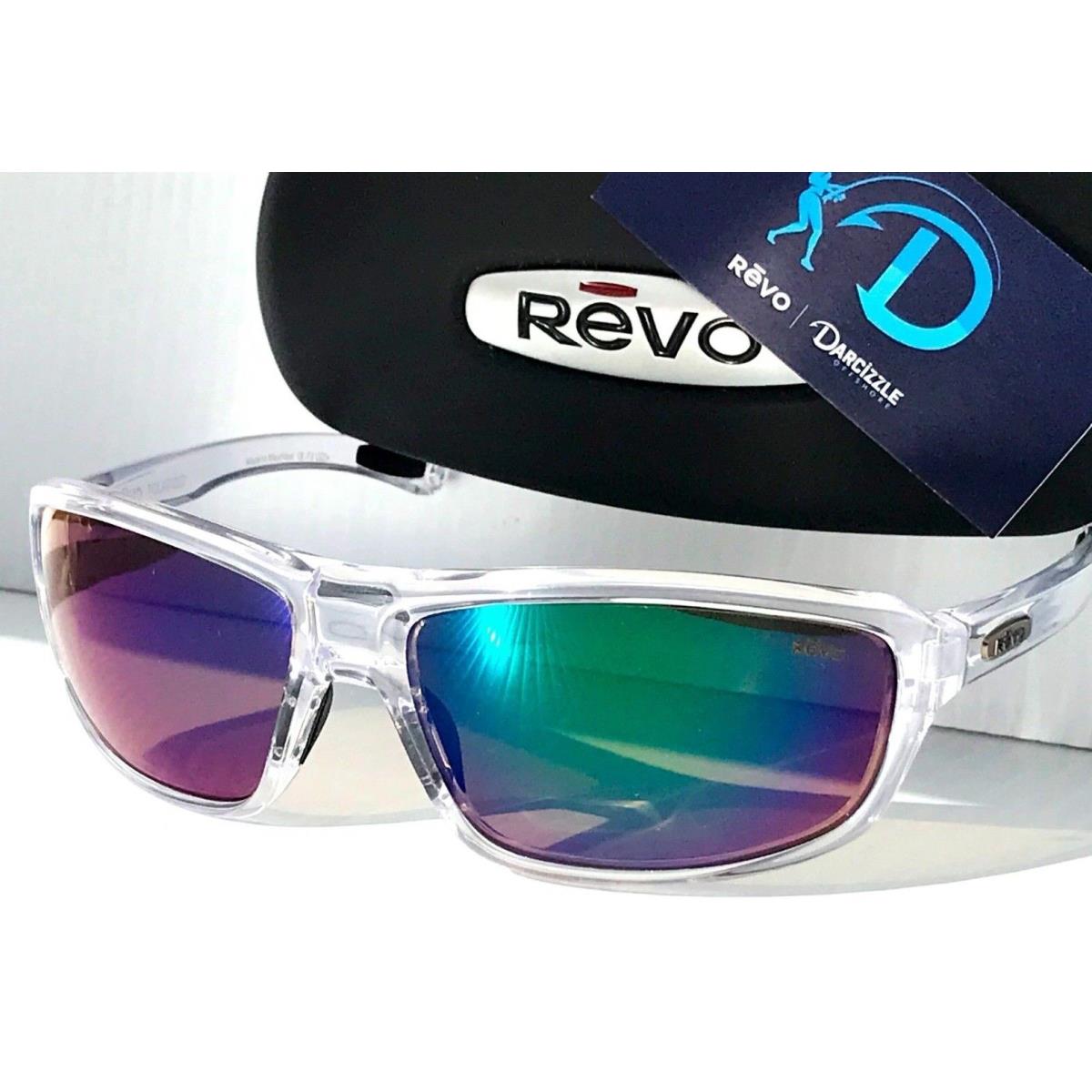 Revo sunglasses Mahi - Clear Frame, Green Lens