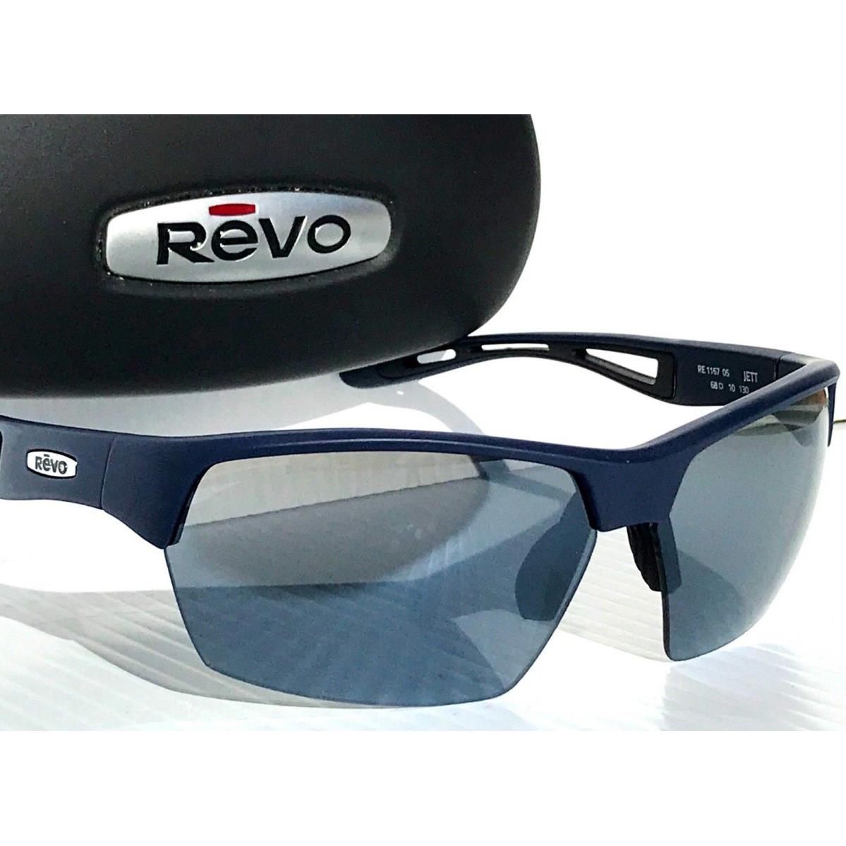 Revo sunglasses JETT - Navy Frame, Gray Lens 1
