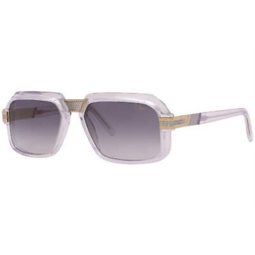 Cazal 8039 003 Sunglasses Men`s Crystal-bicolor/grey Gradient Lenses 56mm