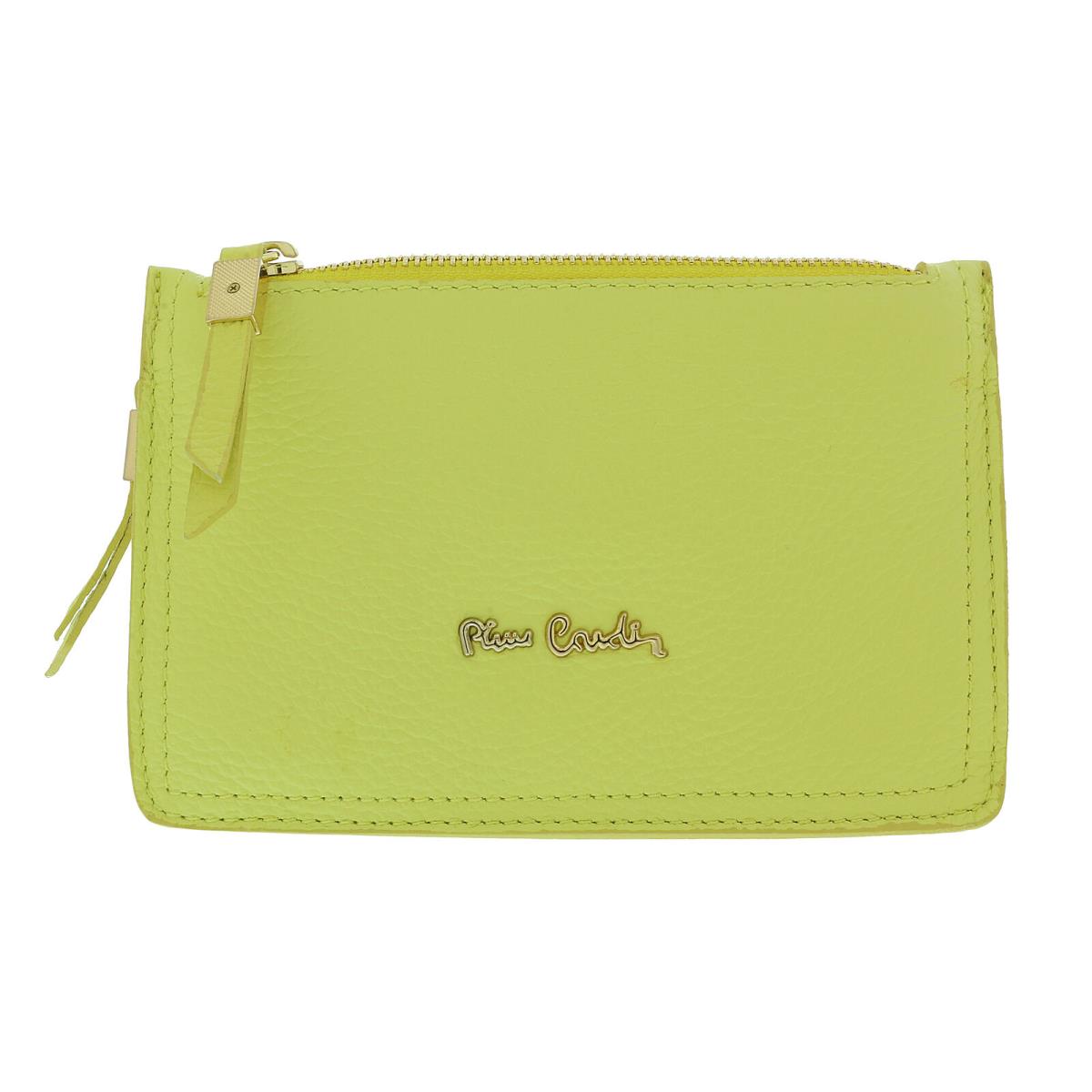 Pierre Cardin Lemon Leather Small Structured Square Crossbody Bag - 