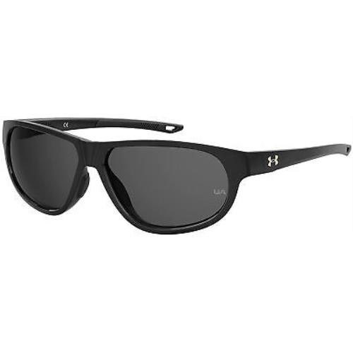 Under Armour Women`s UA Intensity Oval Sunglasses - Black Frame/grey Lens