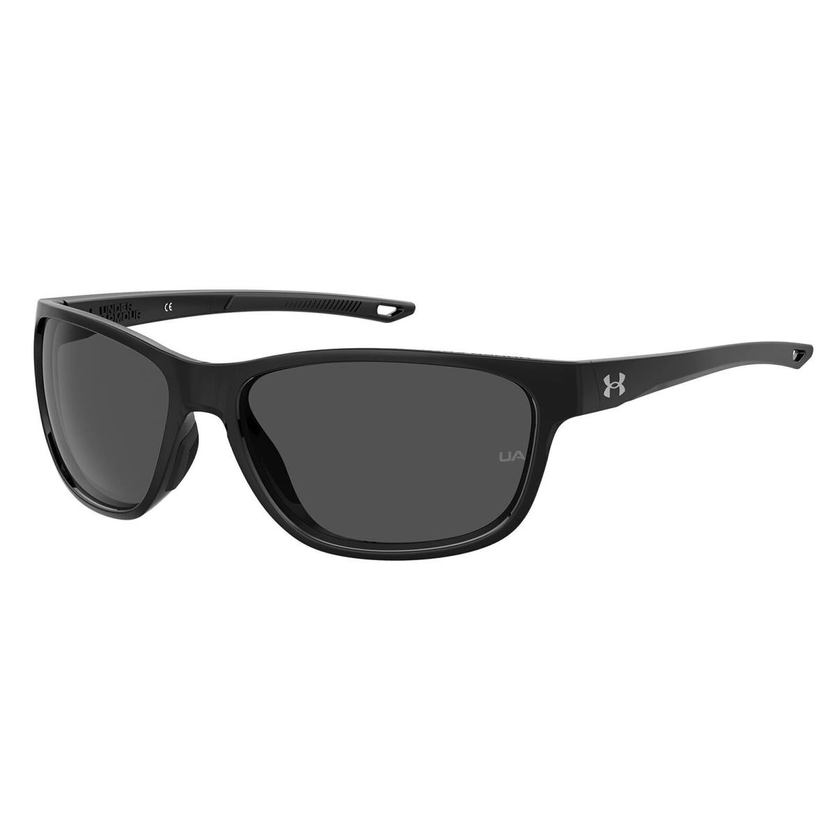 Under Armour Undeniable Black/palladium 61mm Sunglasses UA Undeniable 0807 - Black/Palladium, Frame: Black, Lens: Palladium