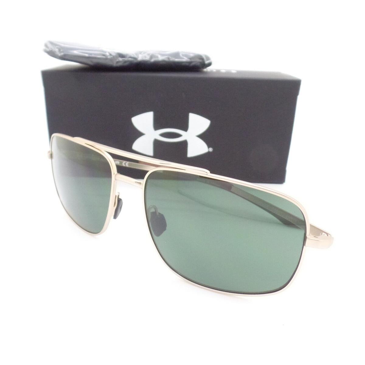 Under Armour Impulse Matte Gold 0015 Cgsqt Matte Gold Sunglasses